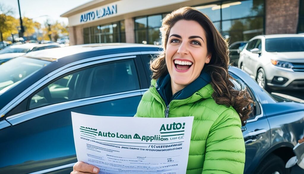 Applying for an auto loan